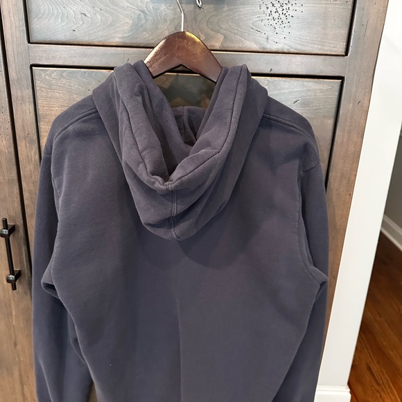 The North Face blue zip up hoodie. Size Large. - Picture 5 of 5